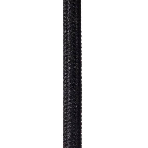 Pendelleuchte Jessica - Baumwollstoff - Schwarz - Flammenanzahl: 1 - Image 6