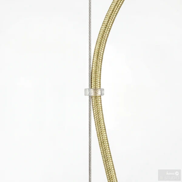 Pendelleuchte Klyro - Opalglas / Eisen - 12-flammig - Gold - Image 13