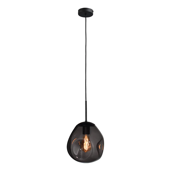 Pendelleuchte Lava - Stahl, pulverbeschichtet / Glas - 1-flammig - Image 3