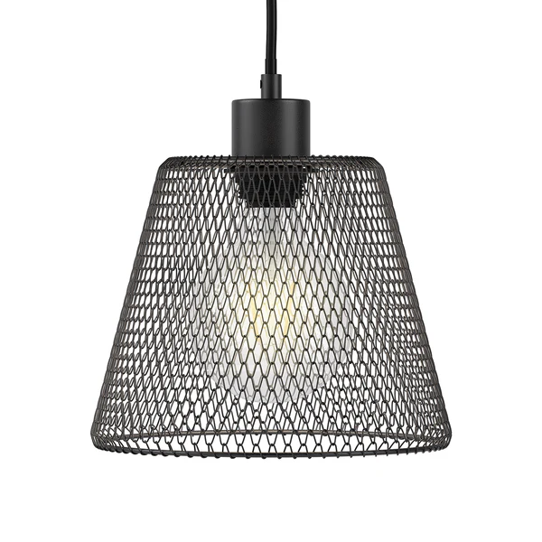Pendelleuchte Le Vivier - Eisen - 1-flammig - Schwarz