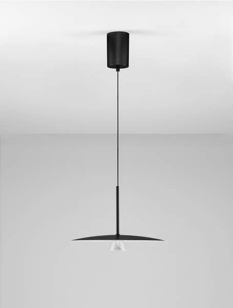 Pendelleuchte Lopo - Aluminium / Acrylglas - Schwarz - Image 4