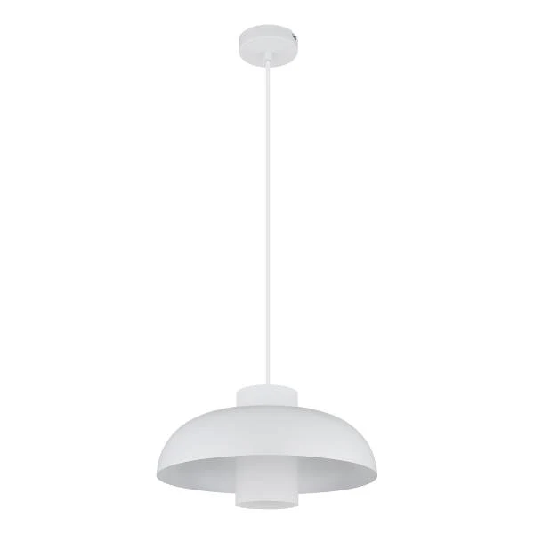 Pendelleuchte Lowe - Eisen - 1-flammig - Weiß - Image 4