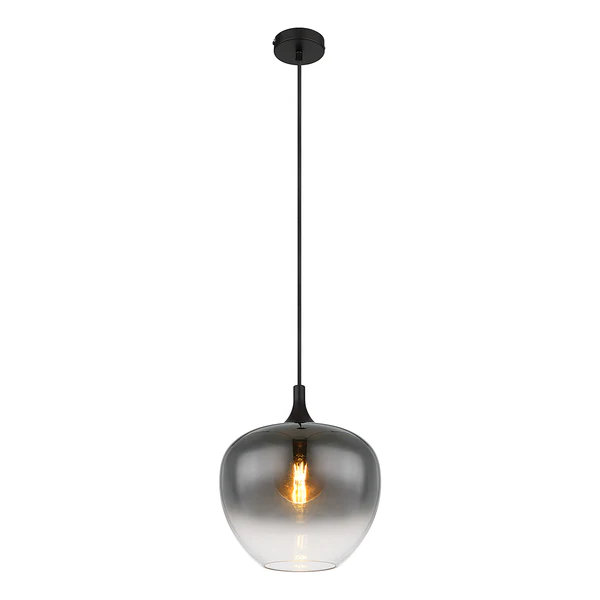 Pendelleuchte Maxy Typ B - Farbglas / Eisen - Durchmesser: 29 cm - Image 7