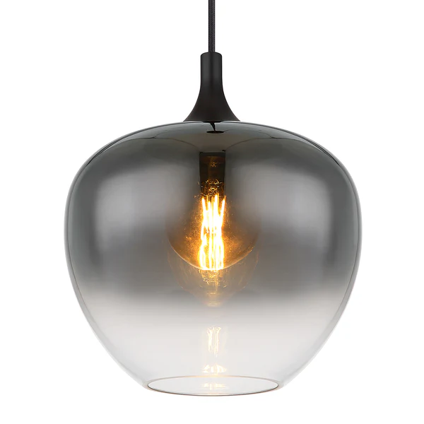 Pendelleuchte Maxy Typ B - Farbglas / Eisen - Durchmesser: 29 cm - Image 8