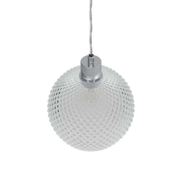 Pendelleuchte NADE 3-flammig - Glas / Eisen - Image 9