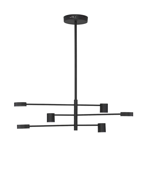 Pendelleuchte Nordik Typ A - Aluminium - Flammenanzahl: 6 - Image 3