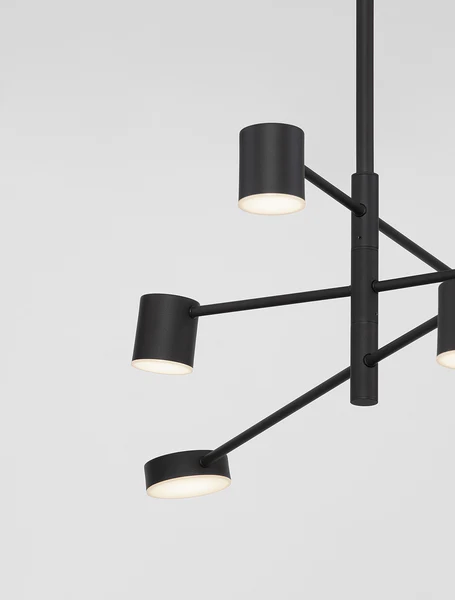 Pendelleuchte Nordik Typ A - Aluminium - Flammenanzahl: 6 - Image 4