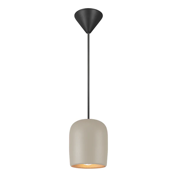 Pendelleuchte Notti 10 - Aluminium - 1-flammig - Taupe - Image 3