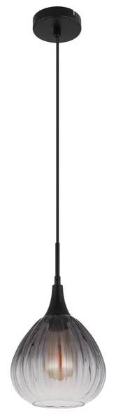Pendelleuchte Olsen Typ D - Rauchglas / Eisen - 1-flammig - Image 2