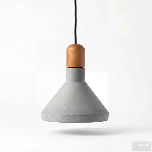 Pendelleuchte OREL - Beton / Eisen - Flammenanzahl: 1 - Image 6