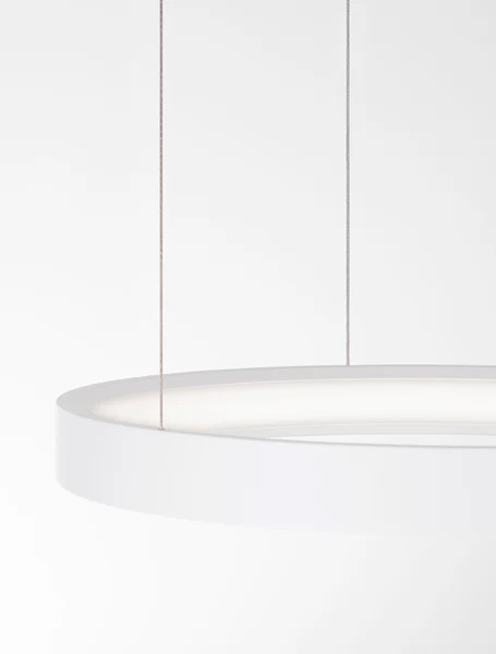 Pendelleuchte Perrine - Aluminium - 1-flammig - Weiß - Image 5
