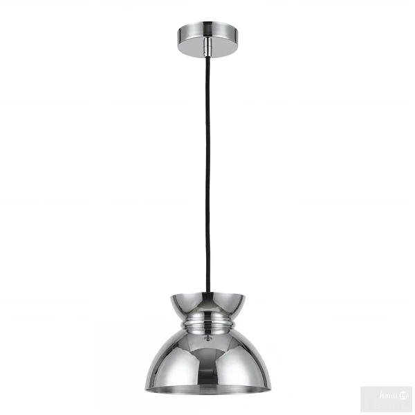 Pendelleuchte Quora - Eisen / Opalglas - 1-flammig - Chrom - Image 5