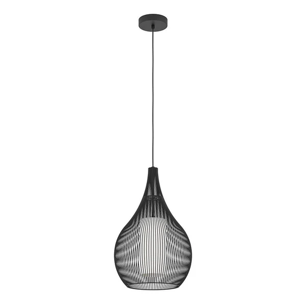 Pendelleuchte Razoni 1 - Stahl / Klarglas - 1-flammig - Schwarz - Image 2