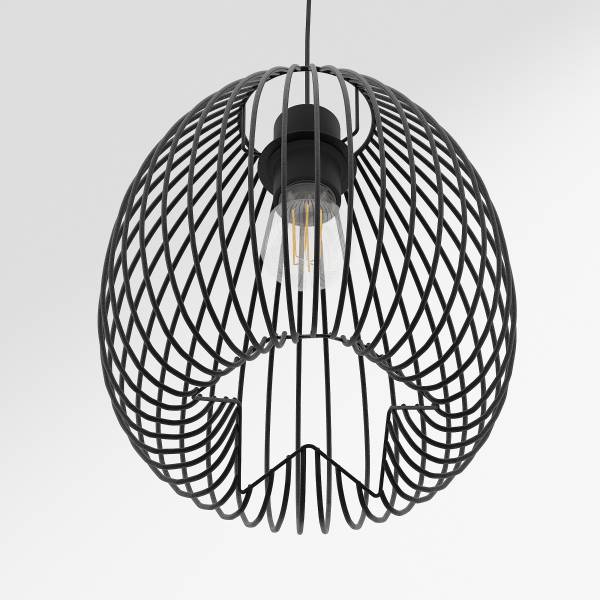 Pendelleuchte ROCAR - Eisen - 1-flammig - Schwarz - Image 10