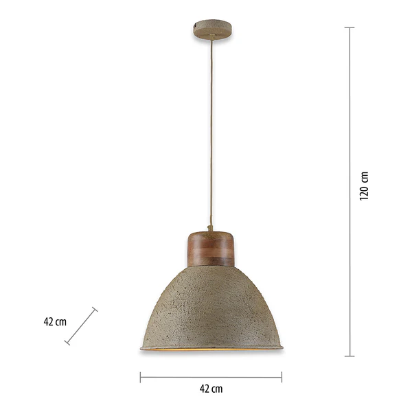 Pendelleuchte Samia - Eisen - 1-flammig - Image 8