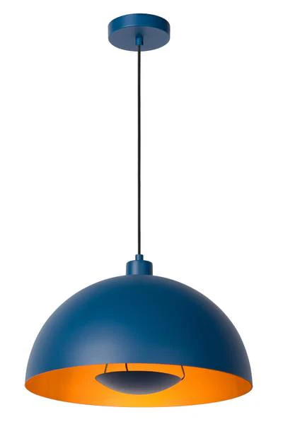 Pendelleuchte Siemon - Stahl - Blau - Image 5