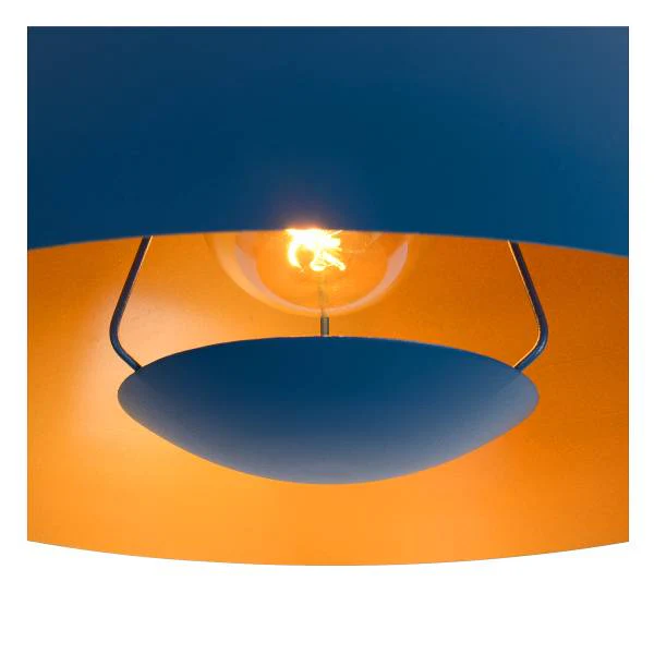 Pendelleuchte Siemon - Stahl - Blau - Image 9