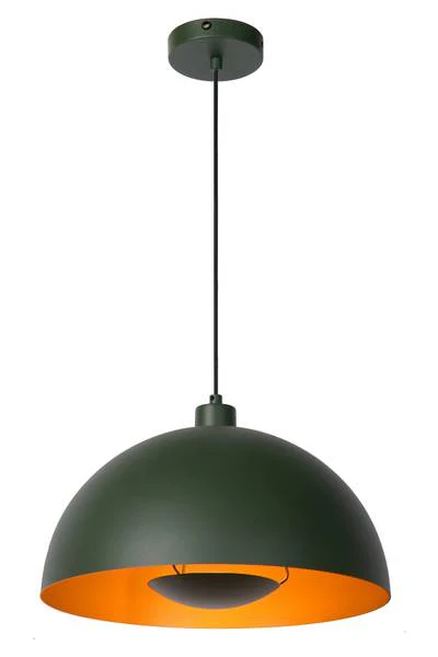 Pendelleuchte Siemon - Stahl - Grün - Image 3