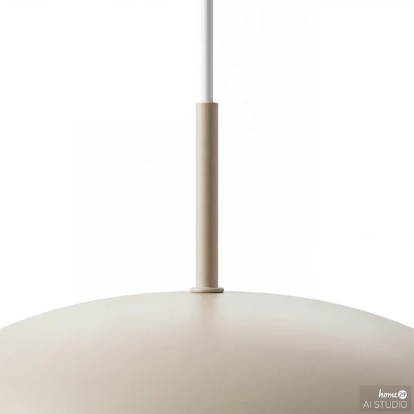 Pendelleuchte Suma - Eisen / Opalglas - 1-flammig - Creme - Image 8