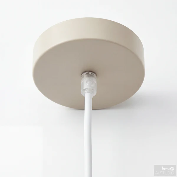 Pendelleuchte Suma - Eisen / Opalglas - 1-flammig - Creme - Image 9