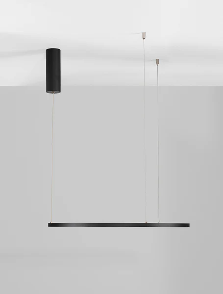 Pendelleuchte Tarquin - Aluminium - 1-flammig - Schwarz - Durchmesser: 60 cm - Image 8