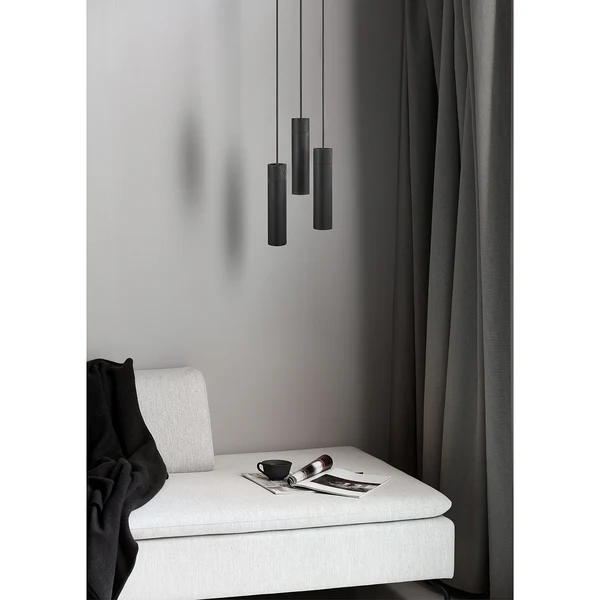 Pendelleuchte Tilo III - Stahl - 3-flammig - Image 2