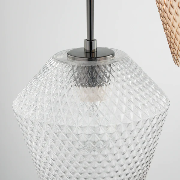 Pendelleuchte Vagar III - Eisen / Glas - 3-flammig - Image 10