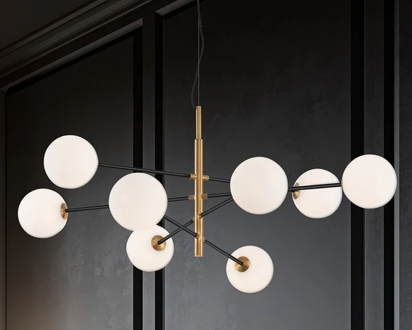 Pendelleuchte Vitra - Aluminium - Flammenanzahl: 8