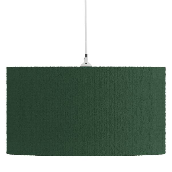 Pendelleuchte YARO - Eisen / Textil - 1-flammig - Grün - Durchmesser: 40 cm - Image 9