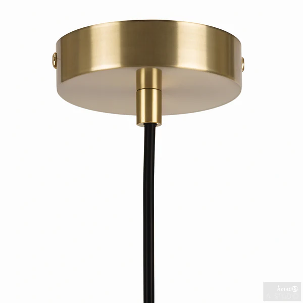 Pendelleuchte Zevro Zylinderschirm - Farbglas / Eisen - 1-flammig - Image 10