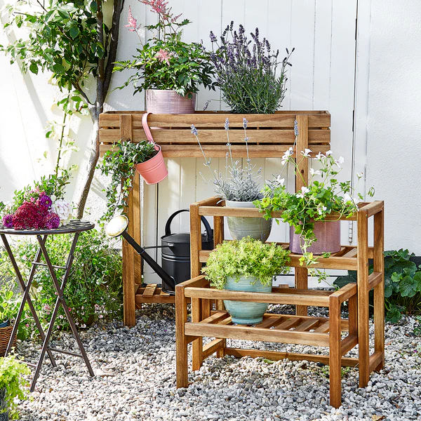 Pflanzenkasten NEW GARDENING - Akazienholz - Natur - Image 2
