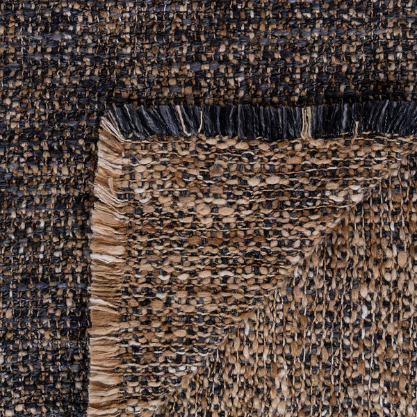 Plaid Ely - Polyester / Baumwollstoff - Blau / Orange - Image 7