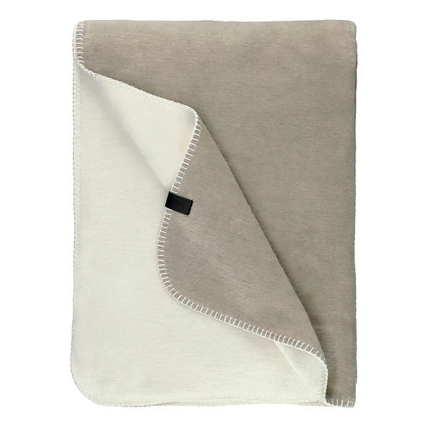 Plaid Favorit - Baumwolle / Polyacryl - 150 x 200 cm - Beige