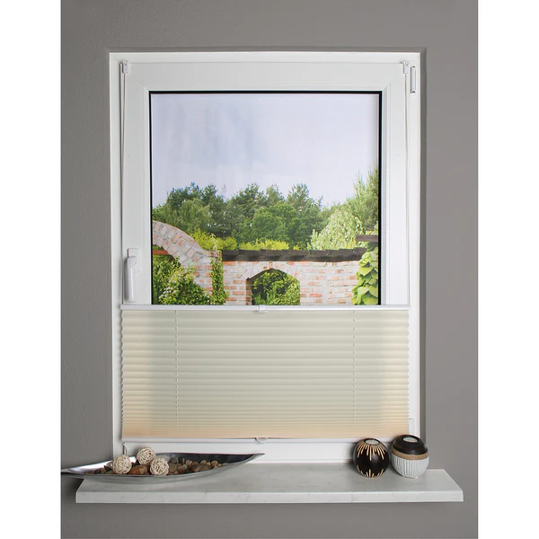 Plissee Terrats - Polyester - Beige - 80 x 130 cm - Image 2