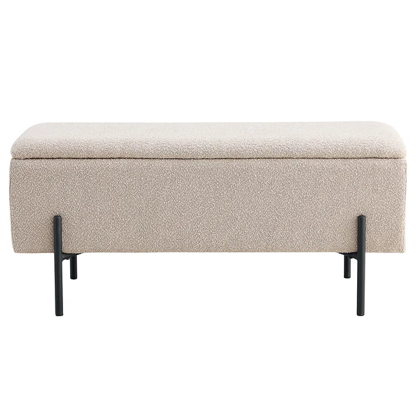 Polsterbank Watford - Stahl - Beige - Image 3