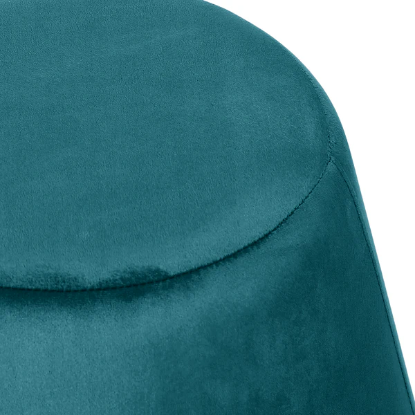 Polsterhocker Alak - Samt - Graublau - Image 8