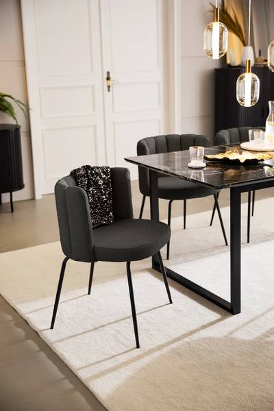 Polsterstuhl AKARIT 2er-Set - Schwarz - Image 7