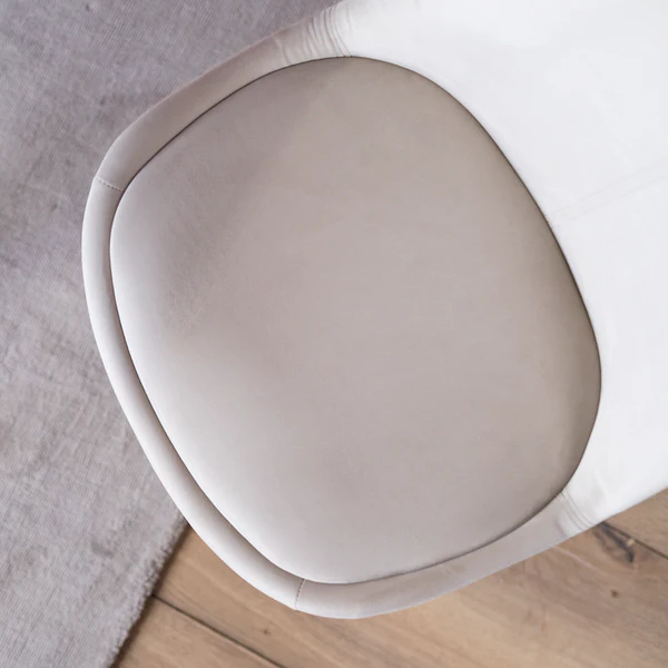 Polsterstuhl Bonito 2er-Set - Samt Vilda: Sand - Image 13