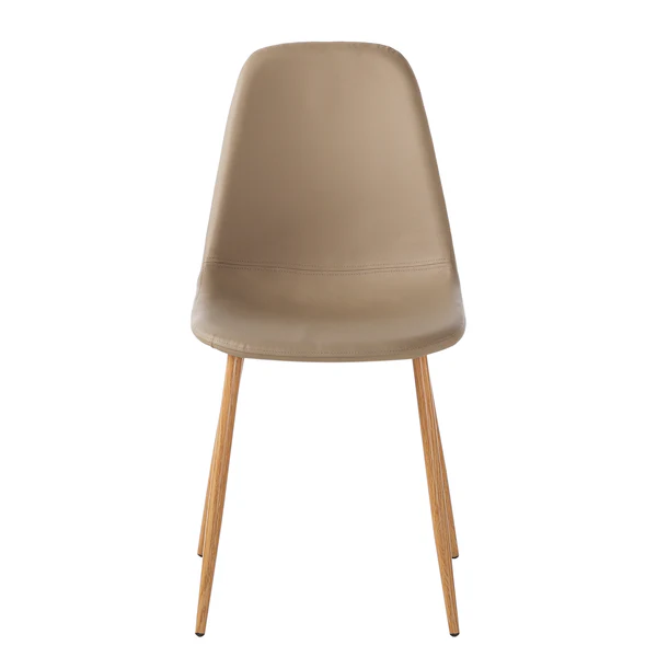 Polsterstuhl Iskmo - Taupe - 2er Set - Image 2