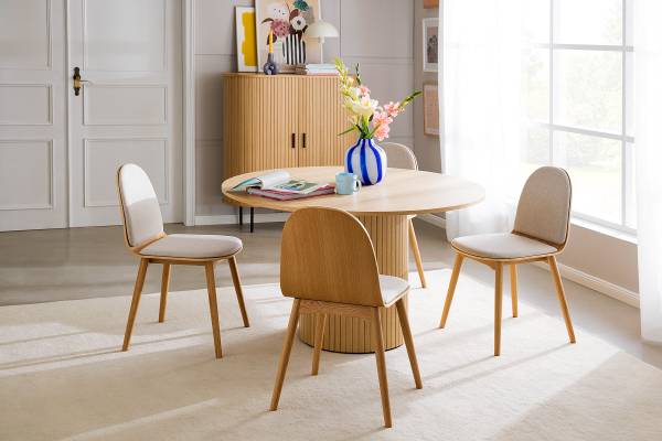 Polsterstuhl Molonit 2er-Set - Beige - Image 3