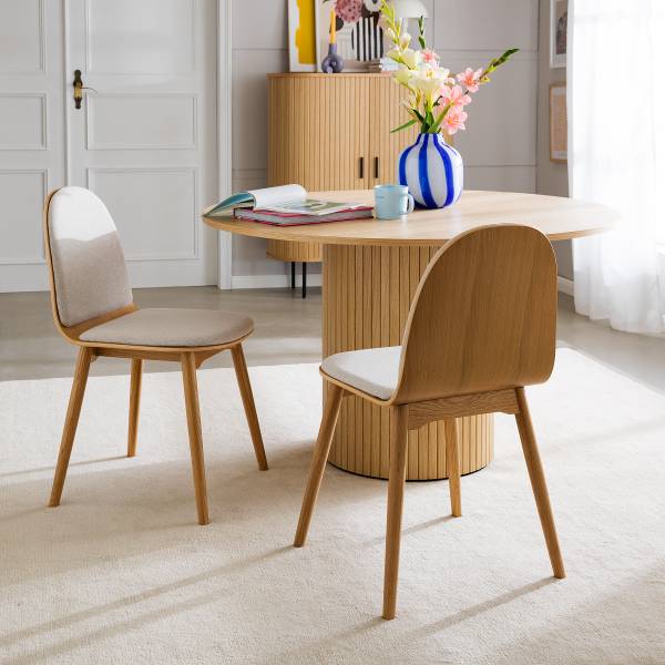 Polsterstuhl Molonit 2er-Set - Beige - Image 5