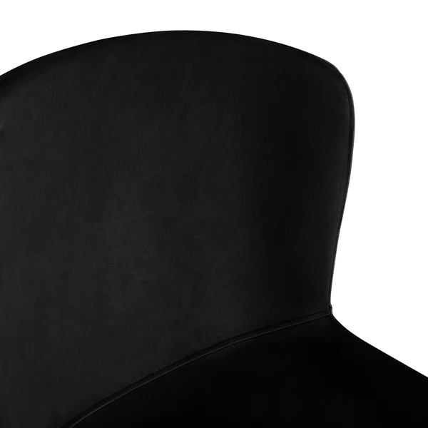 Polsterstuhl MOUZON 2er-Set - Samt Walli: Schwarz - Schwarz - Image 14