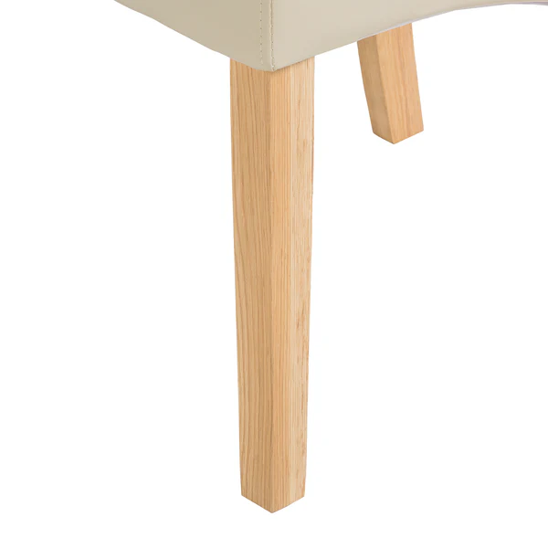 Polsterstuhl Nello I - Creme - 2er Set - Image 10