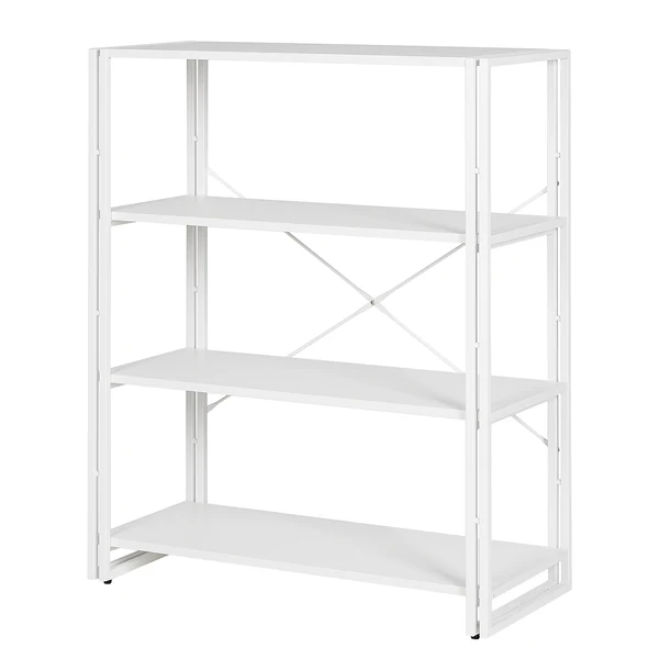 Regal HERBY - Weiß - Höhe: 100 cm
