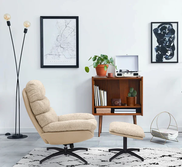 Relaxsessel Skenala - Beige - Image 3