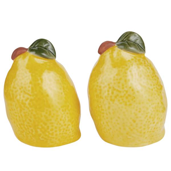 Salz- & Pfefferstreuer SALT & PEPPER - Steinzeug - Gelb - Image 4