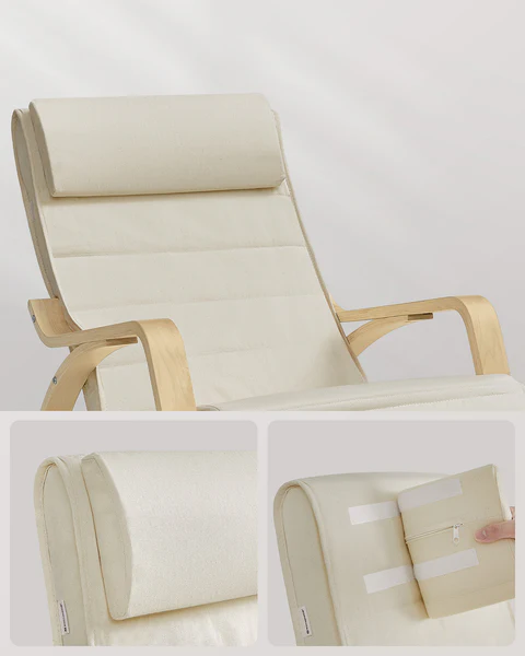 Schaukelstuhl Hawesa - Beige - Image 6