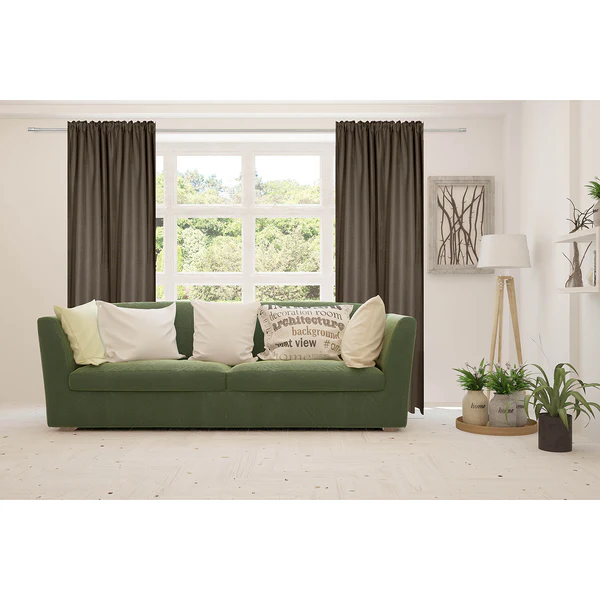 Schlaufenschal Balance - Polyester - Taupe - 135 x 300 cm - Image 3