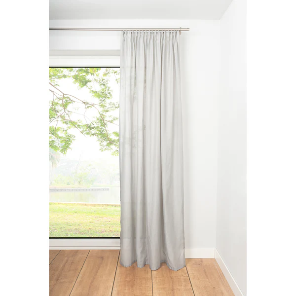 Schlaufenschal Breeze - Polyester - Grau - 135 x 300 cm - Image 2