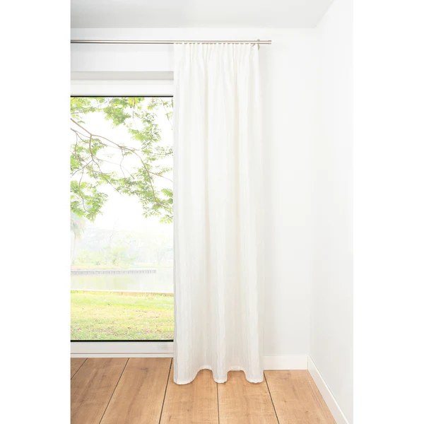 Schlaufenschal Stream - Polyester - Weiß - 135 x 245 cm - Image 2